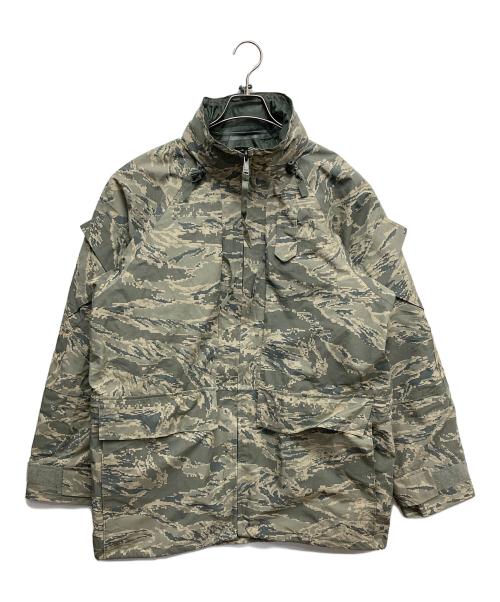 U.S. AIR FORCE (ユーエスエアフォース) タイガーカモゴアテックスジャケット グレー サイズ:MEDIUM LONG