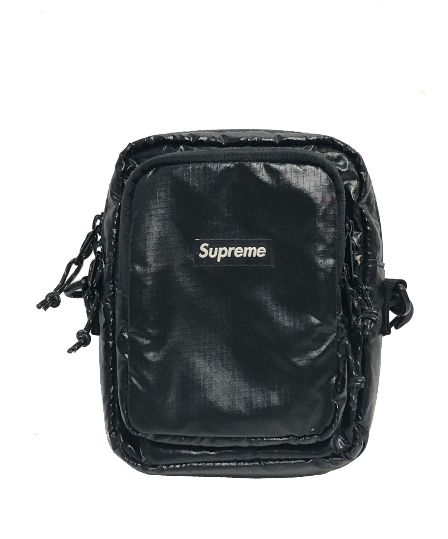 Supreme (シュプリーム) ミニナイロンショルダーポーチ ブラック サイズ:下記参照 17AW Shoulder Bag