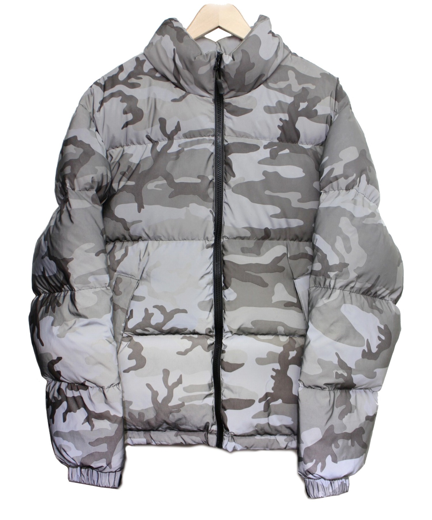 reflective camo down jacket supreme
