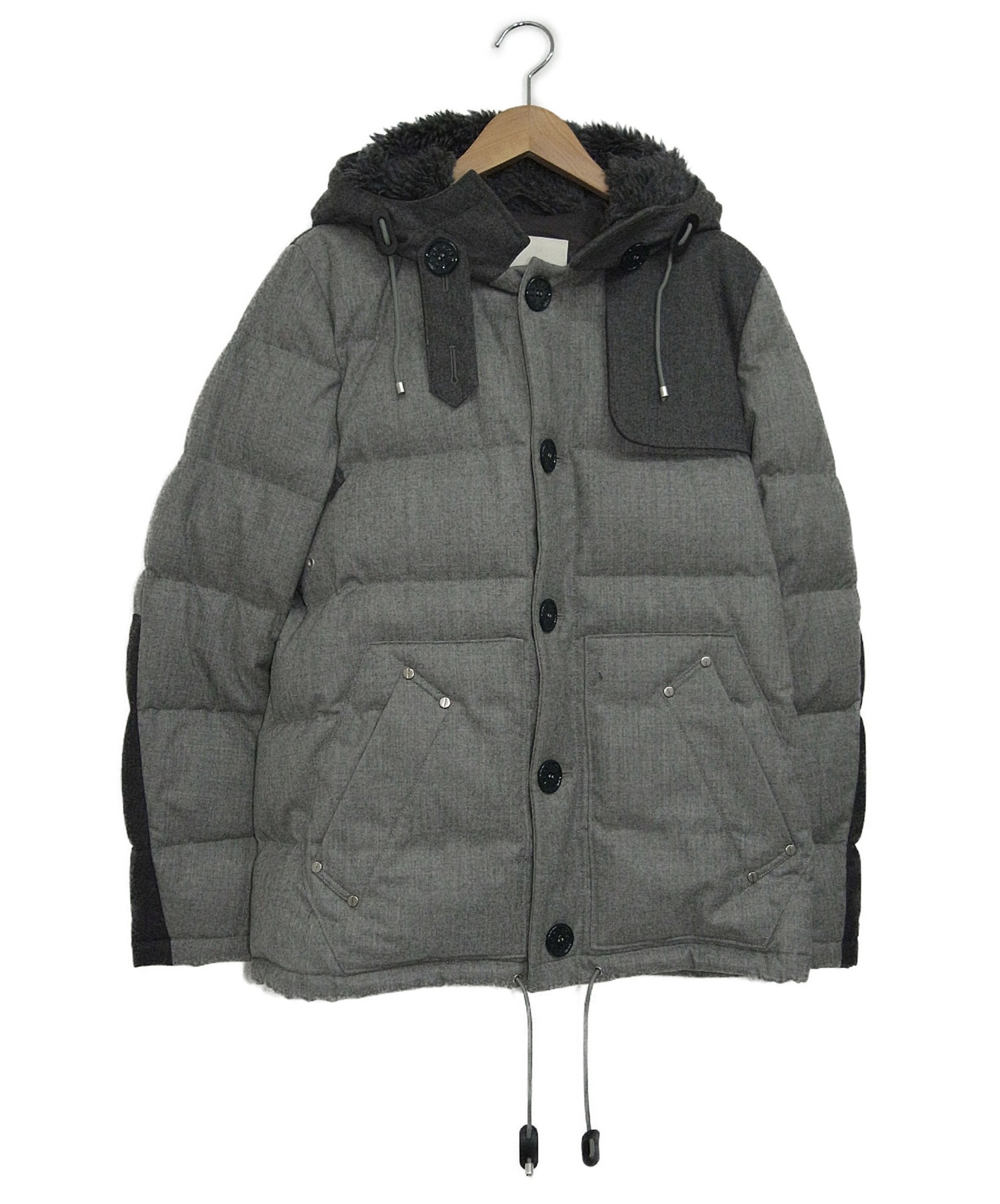 中古 古着通販 Mackintosh Band Of Outsiders マッキントッシュ バンド オブ アウトサイダーズ ダウンジャケット グレー サイズ 38 ブランド 古着通販 トレファク公式 Trefac Fashion