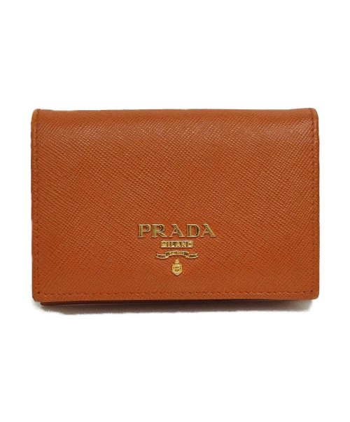PRADA（プラダ）PRADA (プラダ) カードケース ブラウン サイズ:下記参照 1MC945の古着・服飾アイテム