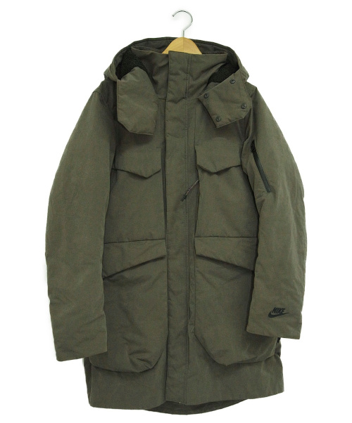 中古 古着通販 Nike Nsw ナイキ テックパックダウンジャケット カーキ サイズ S 9213 001 ブランド 古着通販 トレファク公式 Trefac Fashion