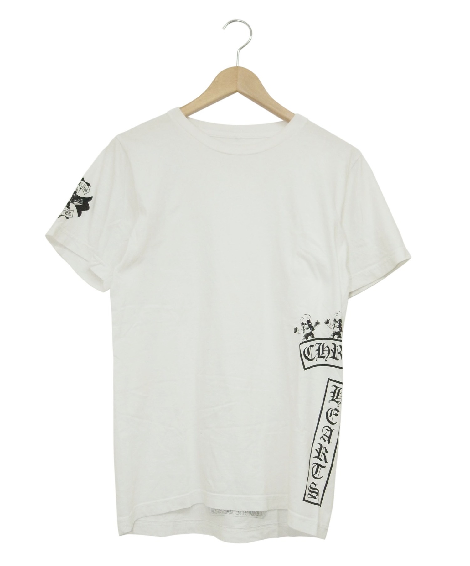 中古 古着通販 Chrome Hearts クロムハーツ プリントtシャツ ホワイト サイズ S ブランド 古着通販 トレファク公式 Trefac Fashion