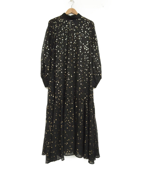 中古 古着通販 Ameri アメリ 星柄シースルーワンピース ブラック サイズ S Airy High Necked Dress aw 現行販売品 ブランド 古着通販 トレファク公式 Trefac Fashion