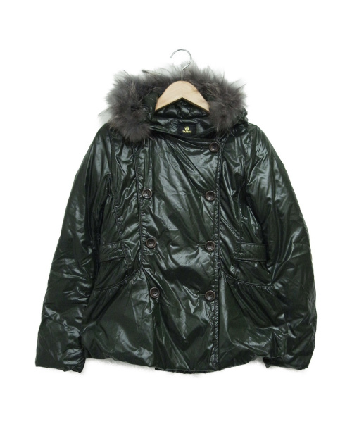中古 古着通販 Tatras タトラス ダブルダウンジャケット グリーン サイズ 38 ブランド 古着通販 トレファク公式 Trefac Fashion