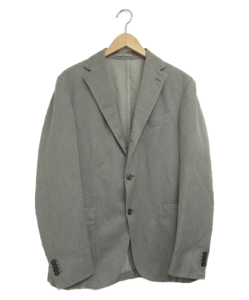 BOGLIOLI（ボリオリ）BOGLIOLI (ボリオリ) 2Bテーラードジャケット グレー サイズ:48 R3302G COATの古着・服飾アイテム