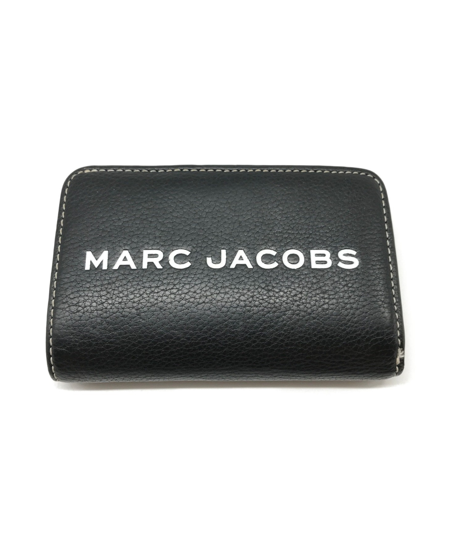 【中古・古着通販】MARC JACOBS (マークジェイコブス) コンパクトウォレット ブラック サイズ:下記参照 M0014584｜ブランド