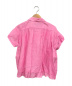COMME des GARCONS tricot (コムデギャルソントリコ) 半袖フリルシャツ ピンク サイズ:M：8800円