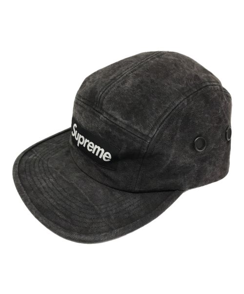SUPREME（シュプリーム）SUPREME (シュプリーム) ボックスロゴキャンプキャップ ブラック サイズ:下記参照の古着・服飾アイテム