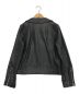 BEAMS (ビームス) シープスキンダブルライダースジャケット ブラック サイズ:1：5800円