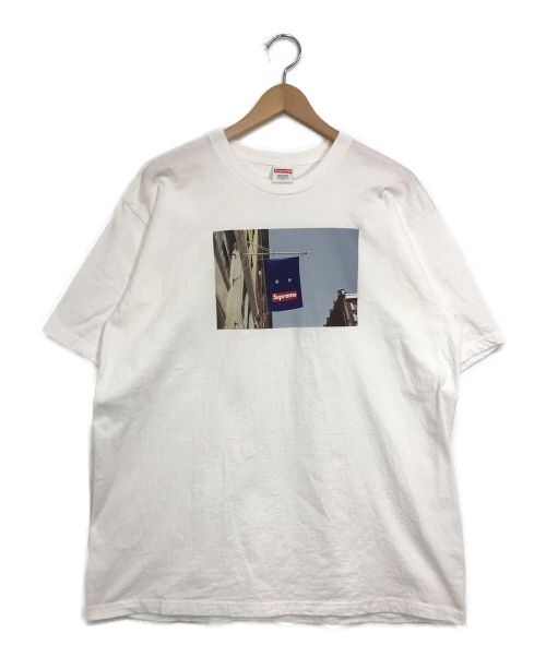中古 古着通販 Supreme シュプリーム バナーtシャツ ホワイト サイズ L ブランド 古着通販 トレファク公式 Trefac Fashion