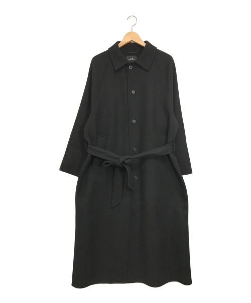 mb（エムビー）mb (エムビー) ハイエンドステンカラーコート ブラック サイズ:Sの古着・服飾アイテム