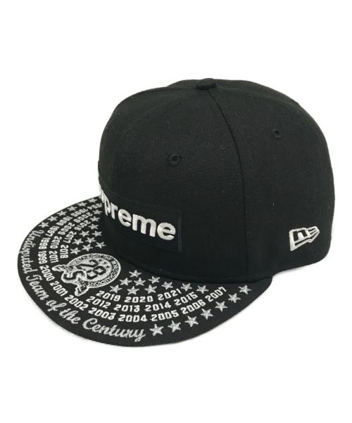 SUPREME（シュプリーム）Supreme × NewEra (シュプリーム × ニューエラ) Undisputed Box Logo ブラック サイズ:58.7cmの古着・服飾アイテム