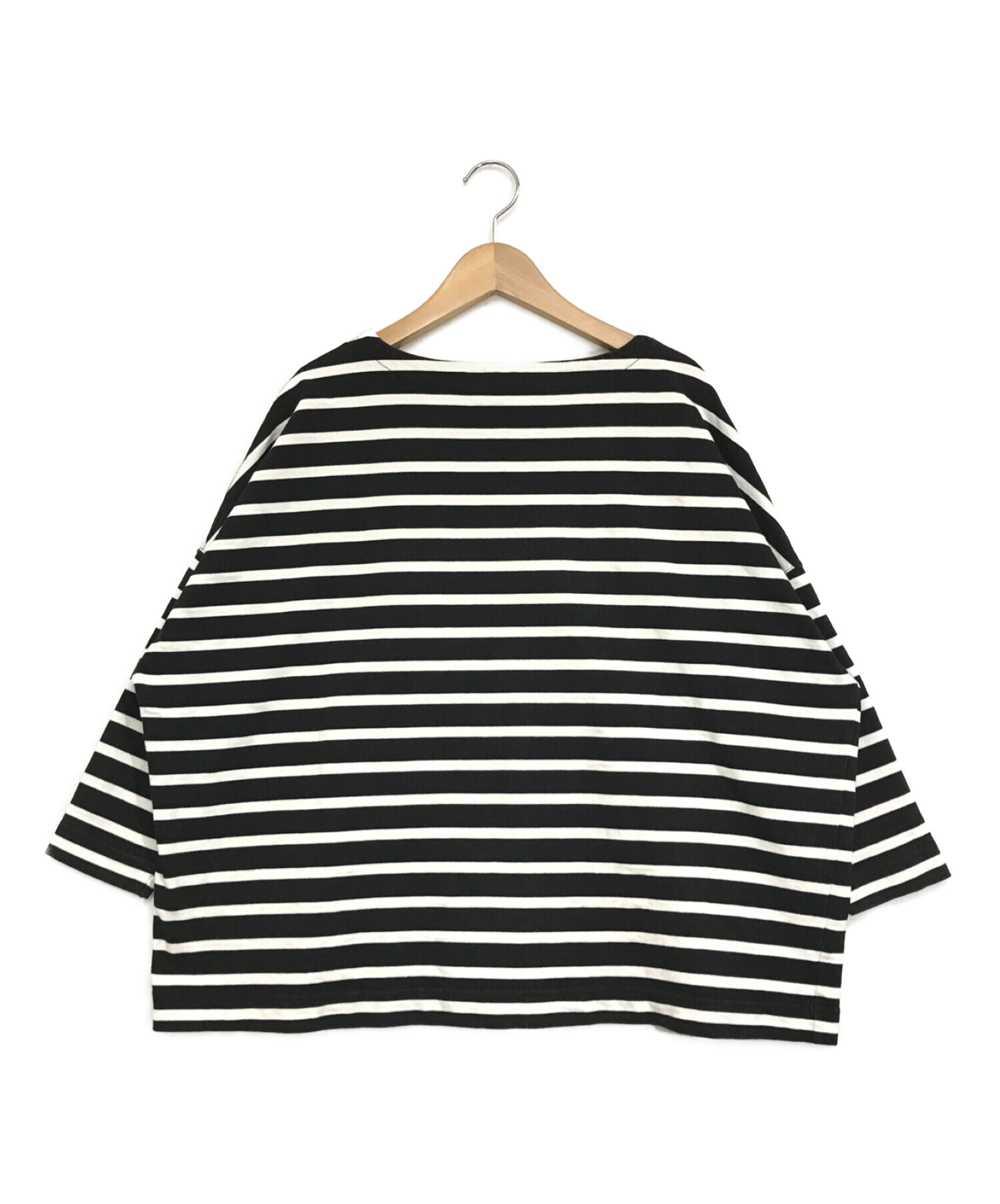 中古 古着通販 Traditional Weatherwear トラディショナルウェザーウェア ワイドボーダーカットソー ネイビー ホワイト サイズ S ブランド 古着通販 トレファク公式 Trefac Fashion