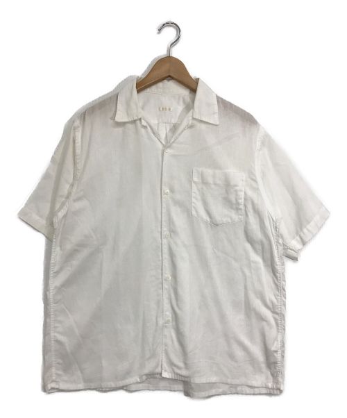COMOLI（コモリ）COMOLI (コモリ) ベタシャンオープンカラーシャツ ホワイト サイズ:1の古着・服飾アイテム