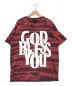 GOD BLESS YOU（ゴッド ブレス ユー）の古着「プリントTシャツ」｜レッド