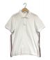 MONCLER（モンクレール）の古着「サイドラインポロシャツ」｜ホワイト