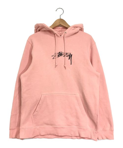 中古 古着通販 Stussy ステューシー プルオーバーパーカー ピンク サイズ M ブランド 古着通販 トレファク公式 Trefac Fashion
