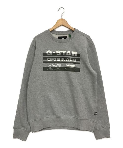 G-STAR RAW（ジースターロゥ）G-STAR RAW (ジースターロゥ) オリジナルセーター グレー サイズ:Ｌ 未使用品の古着・服飾アイテム