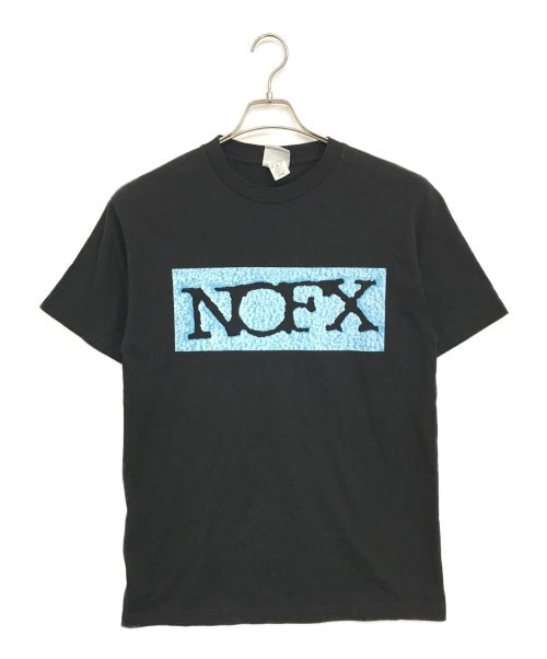 CINDE BLOCK（シンダーブロック）CINDE BLOCK (シンダーブロック) ［古着］NOFX バンドTシャツ ブラック サイズ:Mの古着・服飾アイテム