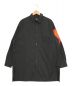 Yohji Yamamoto pour homme（ヨウジヤマモトプールオム）の古着「ダリア刺繍・橙入りブラウス」｜ブラック