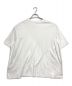 ADER error (アーダーエラー) ビッグシルエットTシャツ ロゴTシャツ オーバーサイズ ストリート ホワイト サイズ:3：4480円