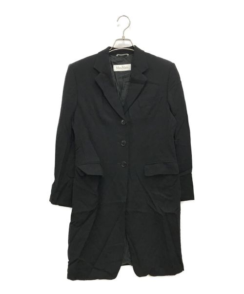 MaxMara（マックスマーラ）MaxMara (マックスマーラ) 3Bコート ブラック サイズ:42の古着・服飾アイテム