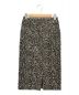 VERMEIL par iena (ヴェルメイユ パー イエナ) レオパードジャガードタイトスカート ブラウン×ブラック サイズ:38：5800円