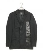 Y-3ワイスリー）の古着「切替テーラードジャケット」｜ブラック