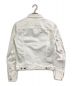 DSQUARED2 (ディースクエアード) デニムジャケット ホワイト サイズ:44（S相当）：11800円