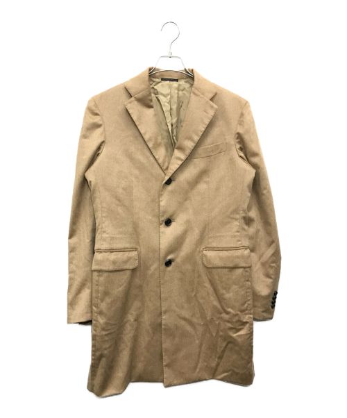De Petrillo（デペトリロ）De Petrillo (デペトリロ) カシミヤ100%3Bコート　3B chester coat ベージュ サイズ:46の古着・服飾アイテム