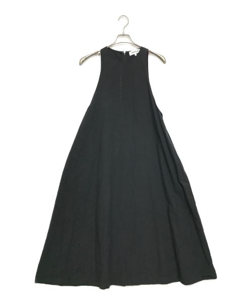 ENFOLD（エンフォルド）ENFOLD (エンフォルド) ウォッシュドタイプライターレイヤードドレス ブラック サイズ:38の古着・服飾アイテム