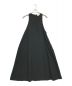 ENFOLD（エンフォルド）の古着「ウォッシュドタイプライターレイヤードドレス」｜ブラック