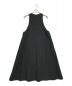 ENFOLD (エンフォルド) ウォッシュドタイプライターレイヤードドレス ブラック サイズ:38：4800円