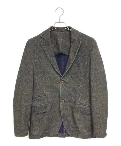 CIRCOLO 1901（チルコロ1901）CIRCOLO 1901 (チルコロ1901) proudly easy 2Bジャケット  ブラウン サイズ:46（M相当）の古着・服飾アイテム