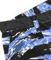 中古・古着 FULL-BK (フルビーケー) タイガーカモボンデージパンツ  TIGER CAMO BONDAGE PANTS ブルー×ブラック サイズ:下記参照：4800円