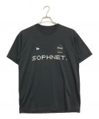 SOPH.×New Eraソフネット×ニューエラ）の古着「コラボプリントTシャツ／100周年限定」｜ブラック