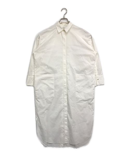 LE PHIL（ル フィル）LE PHIL (ル フィル) タイプライターシャツワンピース ホワイト サイズ:1の古着・服飾アイテム