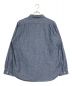 POST O'ALLS (ポストオーバーオールズ) NEUTRA 3 シャンブレーシャツ / 長袖シャツ ブルー サイズ:L 未使用品：9800円