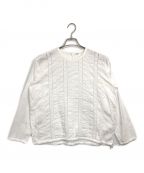 45Rフォーティーファイブアール）の古着「インドカディdeカットワークTシャツ」｜ホワイト