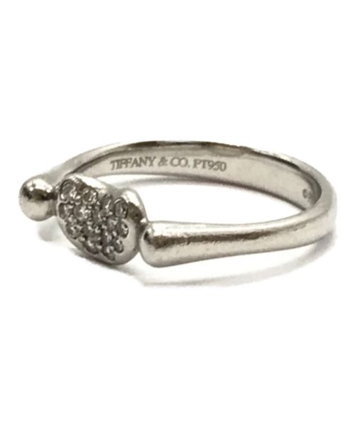 TIFFANY & Co.（ティファニー）TIFFANY & Co. (ティファニー) エルサペレッティ・ビーン/ビーンズ 15P・ダイヤモンド・リング / 指輪 サイズ:10号の古着・服飾アイテム