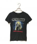 Hysteric Glamourヒステリックグラマー）の古着「search and destroy tee」｜ブラック