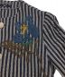 中古・古着 45R (フォーティーファイブアール) カルゼヒッコリープルメリア刺繍コート ホワイト×ブルー サイズ:2：36000円