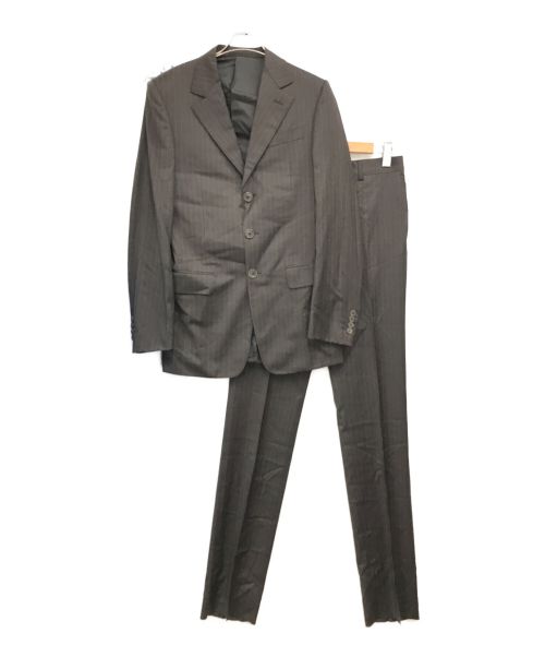 LOUIS VUITTON（ルイ ヴィトン）LOUIS VUITTON (ルイ ヴィトン) 3Bセットアップスーツ / パンツスーツ / Super’130使用 ブラウン サイズ:44（S相当）の古着・服飾アイテム