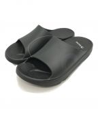 TENTIALテンシャル バクネ）の古着「RECOVERY SANDAL Relax Slide」｜ブラック