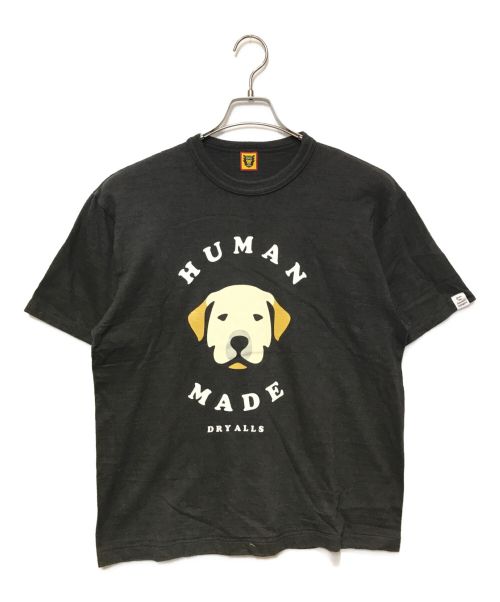 HUMAN MADE（ヒューマンメイド）HUMAN MADE (ヒューマンメイド) Dry Alls Dog Tee ブラック サイズ:Lの古着・服飾アイテム