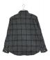 SUPREME (シュプリーム) Basket Weave Plaid Shirt グレー サイズ:M：11000円