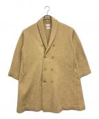 45R）の古着「ラムウールのPコート」｜ベージュ