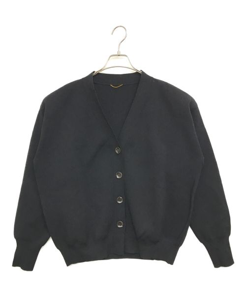L'appartement（アパルトモン）L'appartement (アパルトモン) Knit Vneck Cardigan ブラック サイズ:FREEの古着・服飾アイテム