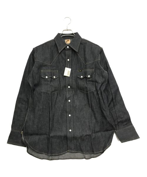 LEE（リー）LEE (リー) 1955年復刻デニムカウボーイシャツ インディゴ サイズ:XL 未使用品の古着・服飾アイテム